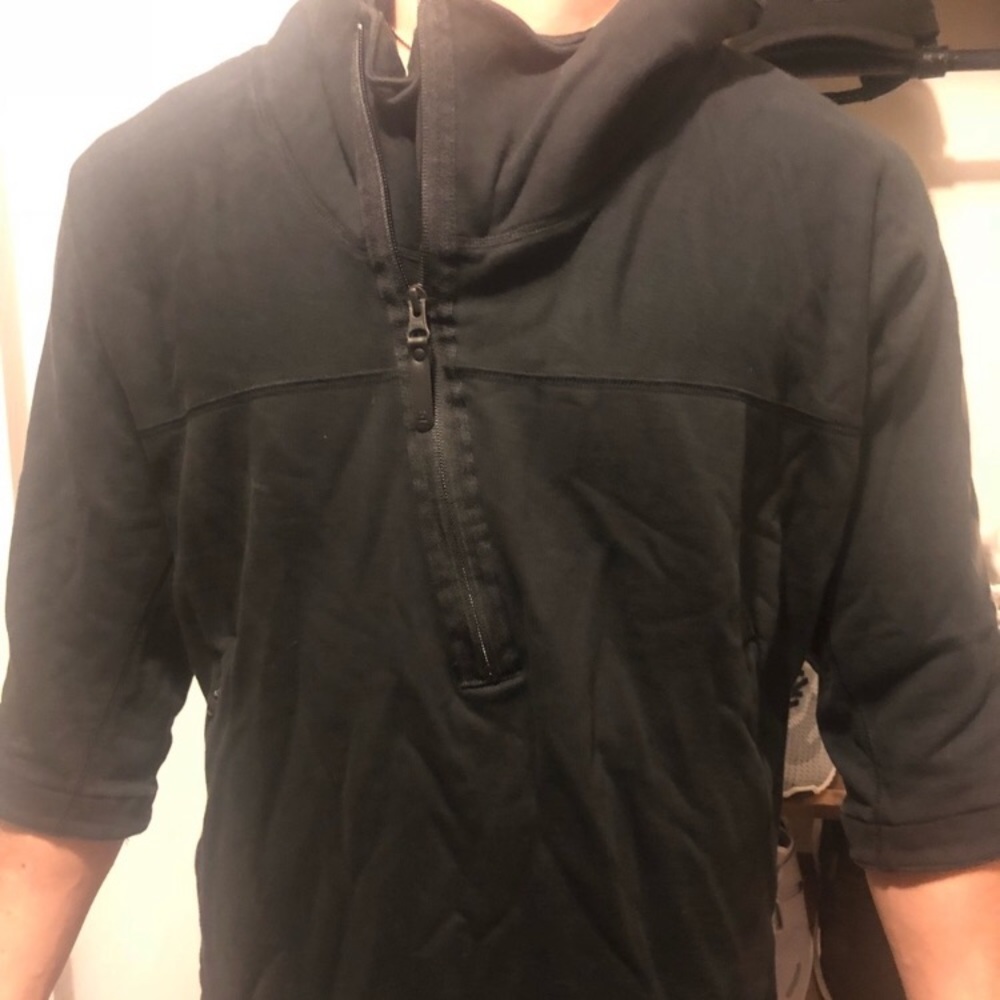 Men’s Adidas James Harden 3/4 sleeve hoodie.